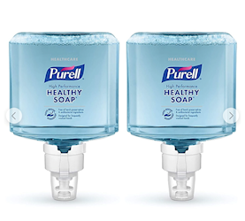 HAND SOAP REFILL, FOAM, HIGH PERFORMANCE, FOR ES8 AUTOMATIC, PURELL, 1200 ML, 2/CT LARGE