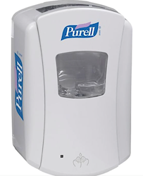 DISPENSER, AUTOMATIC, WALL MOUNT, PURELL ADVANCED, LTX, WHITE LARGE