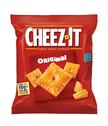 CHEEZ-IT CRACKERS, SNACK, 1.5 OZ., 60/CT LARGE