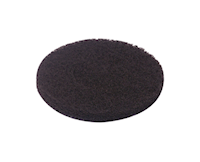 8", BLACK, STRIP PADS, 10/CT MAIN