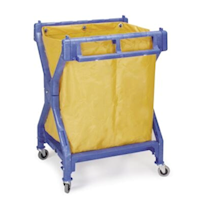 JANITORIAL CART BAG, LAUNDRY, YELLOW MAIN