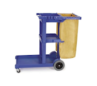 JANITORIAL CART BAG, LAUNDRY, YELLOW MAIN