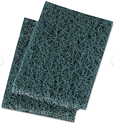 SCOURING PADS, EXTRA HEAVY DUTY, GREEN, PREMIER, 20/CT LARGE