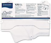 TOILET SEAT COVERS, SANITARY, SCOTT, WHITE, 18" x 15", 125/PK THUMBNAIL