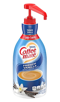 CREAMER, FRENCH VANILLA, LIQUID, COFFEE-MATE, 50.7 OZ. MAIN