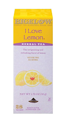 TEA, HERBAL, I LOVE LEMON, BIGELOW, BAGS, 28/BOX LARGE