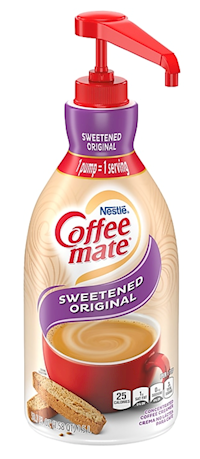 CREAMER, SWEETENED ORIGINAL, COFFEE-MATE, LIQUID, 50.7 OZ MAIN