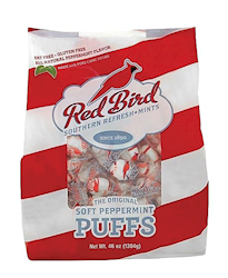 PEPPERMINTS, SOFT, PUFFS, ORIGINAL, INDIVIDUALLY WRAPPED, 46 OZ. LARGE