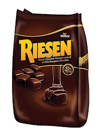 DARK CHOCOLATE, CARAMEL, CHEWY, RIESEN, 30 OZ MAIN