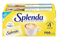 SWEETENER, SPLENDA, ZERO CALORIE, 700/CT MAIN