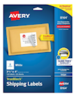 SHIPPING LABELS, INKJET SURE FEED, WHITE, 3 1/3" x 4", 150 LABELS/PK THUMBNAIL
