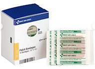 BANDAGES, PLASTIC, PATCH, 1-1/2" x 1-1/2" , 10/BOX THUMBNAIL