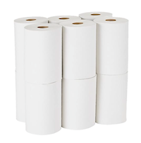 PAPER TOWELS, HARDWOUND, RECYCLED, NON-PERFORATED, 1-PLY, 350 FT/ROLL, 12 ROLLS/CT MAIN