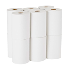 HARDWOUND PAPER TOWELS, RECYCLED, NON-PERFORATED, 1-PLY, 350 FT/ROLL, 12 ROLLS/CT THUMBNAIL
