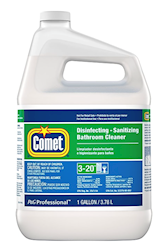 BATHROOM CLEANER, DISINFECTANT, SANITIZER, COMET, CITRUS SCENT, 1 GALLON, 3/CT LARGE