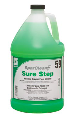 CLEANER, ENZYME FLOOR, SPARTAN, SURE STEP, CLEAN SCENT, 1 GAL. MAIN