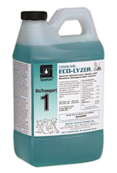 CLEANER, DISINFECTANT, DEODORANT, SPARTAN, CONSUME, BIOTRANSPORT, FLORAL SCENT, 1 GAL. LARGE