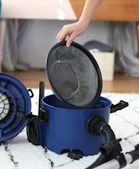 FILTER BAG ASSEMBLY, FITS THE PV610-Q10-U NEWTON TUB VACUUM MAIN