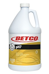 NEUTRAL FLOOR CLEANER, BETCO PH7, LEMON SCENT, 1 GALLON, 4/CT LARGE