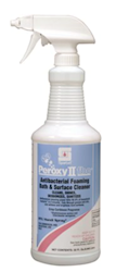 CLEANER, RESTROOM, SANITIZER, SPARTAN, PEROXY II, CARIBBEAN FRAGRANCE, 1 QT. LARGE