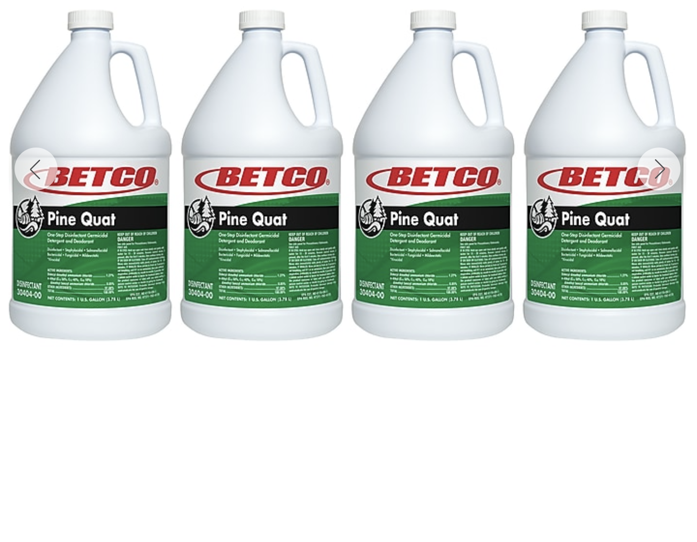 DISINFECTANT, PINE QUAT, PH NEUTRAL, BETCO, 1 GALLON, 4/CT THUMBNAIL