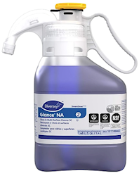 GLASS /ALL PURPOSE CLEANER, NON-AMMONIATED, DIVERSEY™, GLANCE®, SMARTDOSE™, 1.4 LITERS, 2/CT LARGE