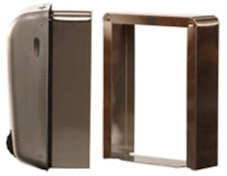 DISPENSER MOUNT, STAINLESS STEEL, FOR RECESSED TOWEL DISPENSERS, GEORGIA PACIFIC LARGE