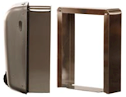 GEORGIA-PACIFIC STAINLESS WALL MOUNT COLLAR FOR WALL MOUNTING ENMOTION OR SOFPULL RECESSED TOWEL DIS THUMBNAIL