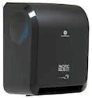 DISPENSER, PACIFIC BLUE ULTRA, AUTOMATIC MOTION ACTIVATED,  USES 1150' ROLL, BLACK THUMBNAIL