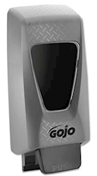 DISPENSER, GOJO PRO 2000 mL BLACK TEXTURED HAND SOAP DISPENSER, ADA COMPLIANT LARGE