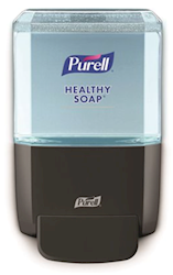 DISPENSER, PURELL ES4, PUSH-STYLE SOAP DISPENSER, GRAPHITE, (Refills sold seperatly) LARGE