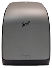 DISPENSER, HARDWOUND PAPER TOWELS, SCOTT MANUAL, METALLIC THUMBNAIL