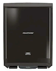 DISPENSER, J-SERIES, AUTO-CUT, FOR HARDWOUND PAPER TOWELS, BLACK THUMBNAIL