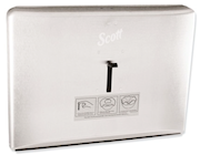TOILET SEAT COVER DISPENSER, KC-SCOTT, STAINLESS STEEL THUMBNAIL