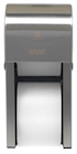 TOILET PAPER DISPENSER BY GP PRO, COMPACT® 2-ROLL VERTICAL CORELESS, STAINLESS, 6.000” W X 6.500” D THUMBNAIL