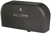 DISPENSER, GEORGIA-PACIFIC, JR. JUMBO, DOUBLE, TRANSLUCENT SMOKE, 9" THUMBNAIL