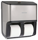 DISPENSER, J-SERIES, QUAD BATH TISSUE DISPENSER, BLACK/METALLIC THUMBNAIL