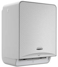 DISPENSER, PAPER TOWELS, ICON, AUTO, BRUSHED GRAY/SILVER MOSAIC (53691) MAIN