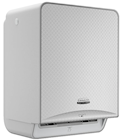 DISPENSER, PAPER TOWELS, ICON, AUTO, BRUSHED GRAY/SILVER MOSAIC (53691) THUMBNAIL