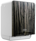 DISPENSER, PAPER TOWELS, ICON, AUTO, BRUSHED GRAY/EBONY WOOD (58750) THUMBNAIL