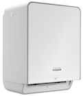 DISPENSER, PAPER TOWELS, AUTOMATIC, WHITE MOSAIC/BRUSHED GREY FACEPLATE (58710) THUMBNAIL