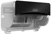 FACEPLATE ONLY, ICON, FOR TOILET TISSUE DISPENSER, HORIZONTAL, BLACK MOSAIC (58782) THUMBNAIL