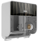 DISPENSER, TOILET PAPER, 4-ROLL, CORELESS , EBONY WOOD GRAIN (58753) THUMBNAIL
