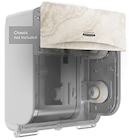 FACEPLATE ONLY, ICON, FOR 4-ROLL TOILET TISSUE DISPENSER, WARM MARBLE (58793) THUMBNAIL