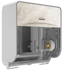 DISPENSER, TOILET PAPER, 4-ROLL, CORELESS , WARM MARBLE (58743) THUMBNAIL