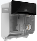 FACEPLATE ONLY, ICON, FOR 4-ROLL TOILET TISSUE DISPENSER, BLACK MOSAIC (58783) THUMBNAIL