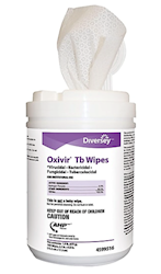 DISINFECTING WIPES, DIVERSEY OXIVIR, 160 WIPES/PK, 12 PACKS/CT  LARGE