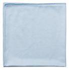 MICROFIBER CLOTHS, GLASS AND MIRROR WIPING CLOTHS, BLUE, RUBBERMAID, 12/CT THUMBNAIL