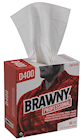 WIPERS, WHITE, D400 DRC, BRAWNY PROFESSIONAL, 90 WIPES/BX, 10 BOXES/CT THUMBNAIL