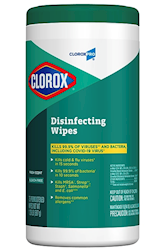 DISINFECTING WIPES, CLOROX, FRESH SCENT, 75 WIPES  LARGE